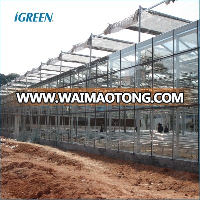 Glass greenhouse manufacturer from China