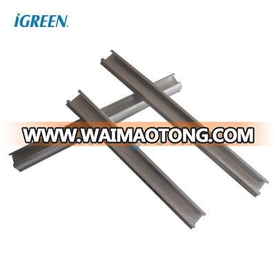 Aluminum alloy lock profile for plastic film greenhouse