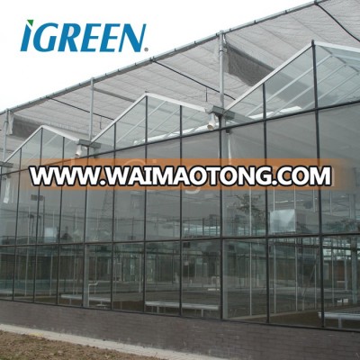 Automatic glass greenhouse