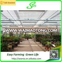 Economical high quality used commercial greenhouses glass green house