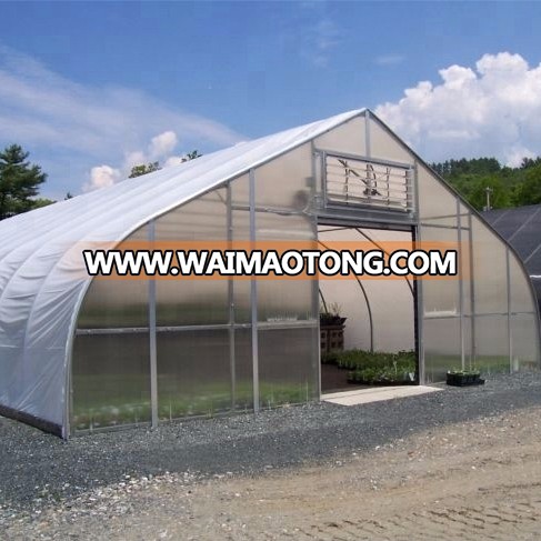 Hot galvanized steel pipe Frame plastic tunnel greenhouse